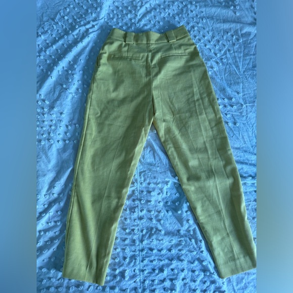 H & M yellow  pants women size 6 size 38 - Picture 4 of 6